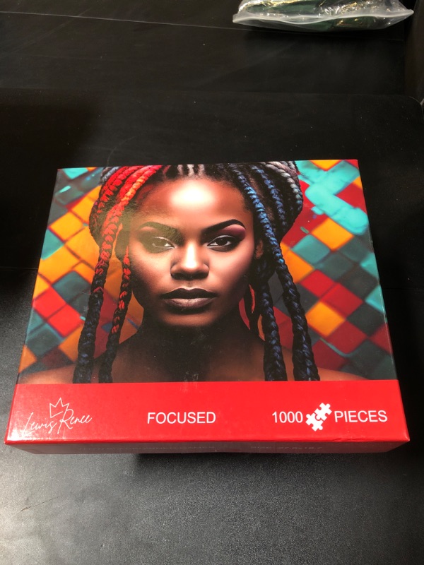 Photo 2 of African American Jigsaw Puzzles for Adults 1000 Piece Wonders: LewisRenee Art, Revel in A Soothing & Mind-invigorating Challenge Showcasing The Beauty of Black Art Puzzles