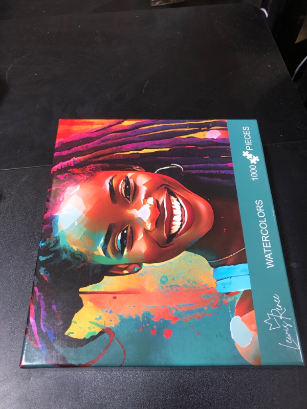 Photo 2 of  African American Jigsaw Puzzles for Adults 1000 Piece Wonders: LewisRenee Art, Revel in A Soothing & Mind-invigorating Challenge Showcasing The Beauty of Black Art Puzzles (
