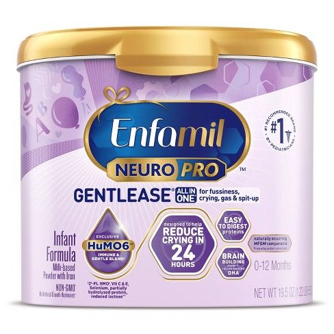 Photo 1 of Enfamil NeuroPro Gentlease Infant Formula Powder Tub 19.5 Oz 
EXP MARCH 1 2025