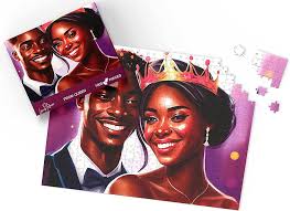 Photo 1 of African American Puzzles : 1000 Piece LewisRenee Jigsaw, Discover Vibrant Black Art Puzzles Culture Through Relaxing & Challenging Brain Teasers, Perfect Africa Jigsaw Puzzle for Adults 