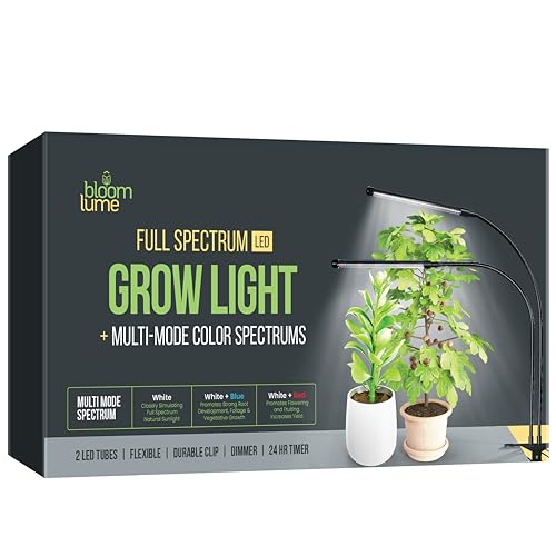 Photo 1 of Bloom Lume 88 LED Grow Lights for Indoor Plants Full Spectrum - LED Grow Light Features Multi-Mode Color SPECTRUMS - Perfect Gooseneck Clip-on Plant L
