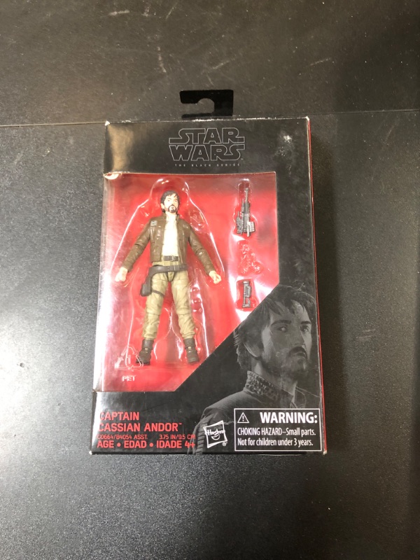 Photo 2 of Star Wars Rogue One The Black Series Captain Cassian Andor Exclusive Action Figure, 3.75 Inches and Imperial Death Trooper by STAR WARS
