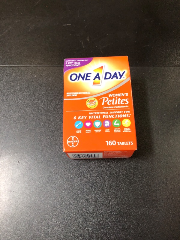 Photo 2 of One A Day Women’s Petites Multivitamin,Supplement with Vitamin A, C, D, E and Zinc for Immune Health Support, B Vitamins, Biotin, Folate (as folic acid) & more, 160 count exp 6/2025