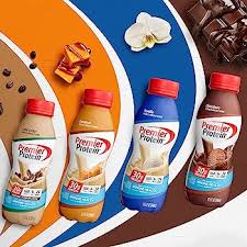 Photo 1 of PREMIUM PROTEIN SHAKES VARIETY PACK (8 BOTTLES)
VANILLA, CHOCOLATE, CARAMEL, COFFEE LATTE. EXP MARCH 6 2024  