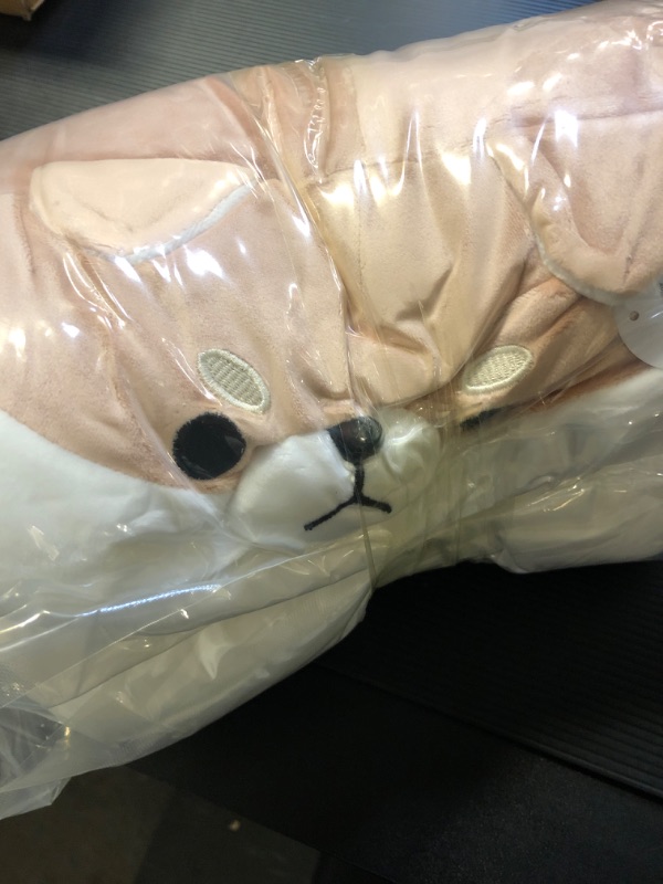 Photo 1 of Auspicious beginning Shiba Inu Plush-19.6" Corgi Plush Dog Plushies Stuffed Animal, Plushie Toy Anime Kawaii Plush Soft Pillow, Giant Plushies Plushy, Cute Plushies Birthday Gifts for Kids Boys Girls Angry Corgi Brown 19.6"