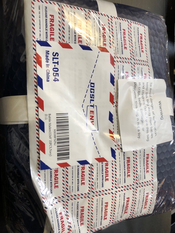 Photo 2 of Navy Blue Bubble Mailers (25-Pack)