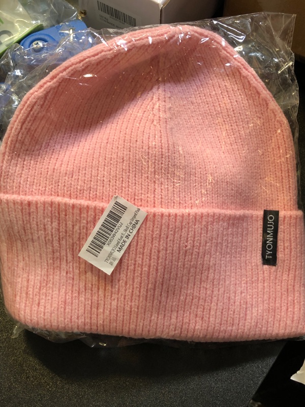 Photo 1 of pink beanie 