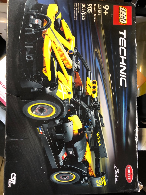 Photo 2 of LEGO Technic Bugatti Bolide Racing Car 42151, Model Building Set, Race Engineering Toys, Collectible Iconic Sports Vehicle Construction Kit