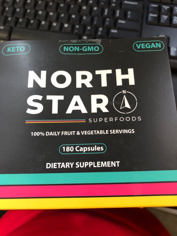 Photo 2 of Superfood Rich Keto Tropical Fruit + Wholesome Veggie Supplements | 180 TOTAL Servings of Produce Per Bottle | Nitric Oxide + Beta Glucan | Gluten, Dairy, Soy, GMO-Free (Fruit & Veggie, 180 Count)