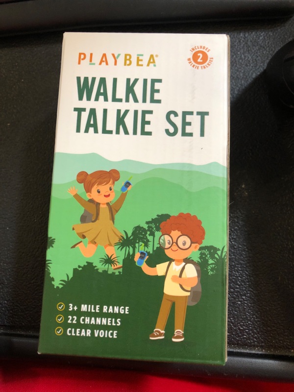 Photo 2 of Walkie Talkies for Kids - 22 Channels - 3 Miles Range Kids Walkie Talkie for Kids | Walkie Talkie Kids Toys for Kids | Girl Toys for Girls Toys | Boy Toys for Boys Toys | Kids Walkie Talkies 2 Pack Blue