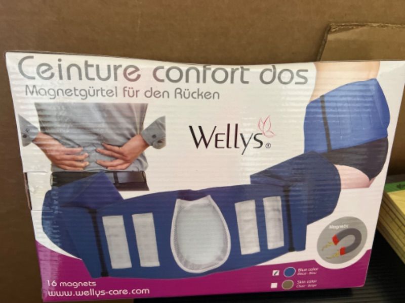 Photo 1 of Lumbar Support Belt - Comfortable and Adjustable Lumbar Support Belt with Magnets for Back Pain Relief and Posture Correction