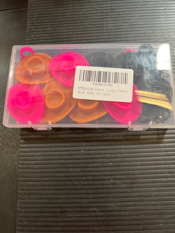 Photo 1 of (9+2) 9 Pcs Cute Cowboy Hat Straw Cover Cap for Stanley Cup, 10mm/0.4inch Silicone Stanley Straw Cover Dust Proof Reusable Stanley Straw Topper with 2PCS Letter Handle Charm