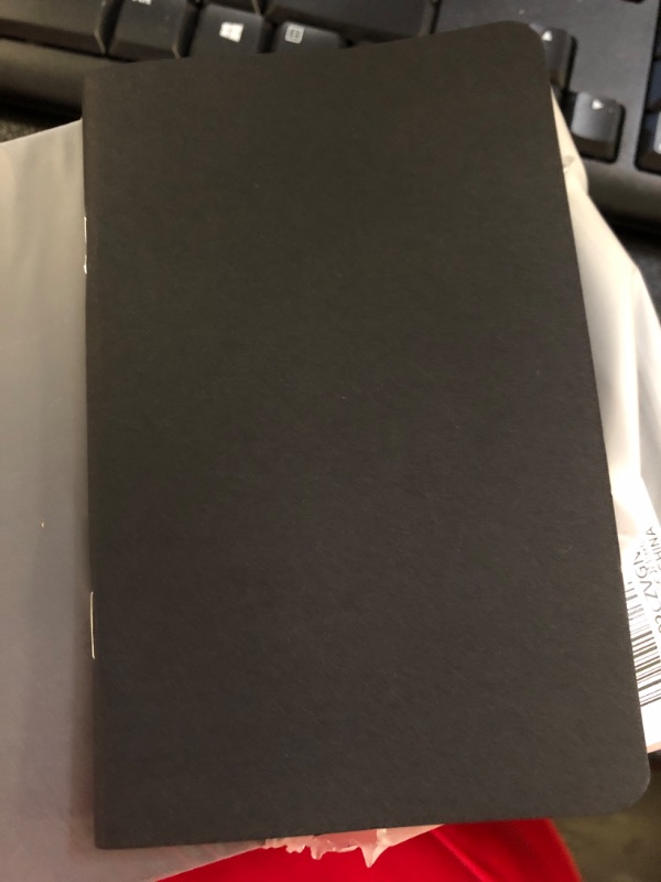 Photo 1 of 32sheets 64pcs  black pocket notebook