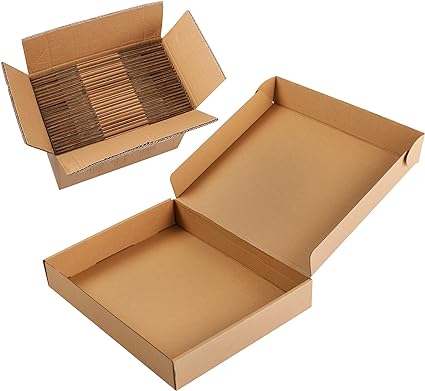 Photo 2 of 13x10x2 Brown Cardboard Corrugated Boxes 30 Pack, Shipping Boxes for Small Business Mailing Boxes, Mailer Packaging Boxes