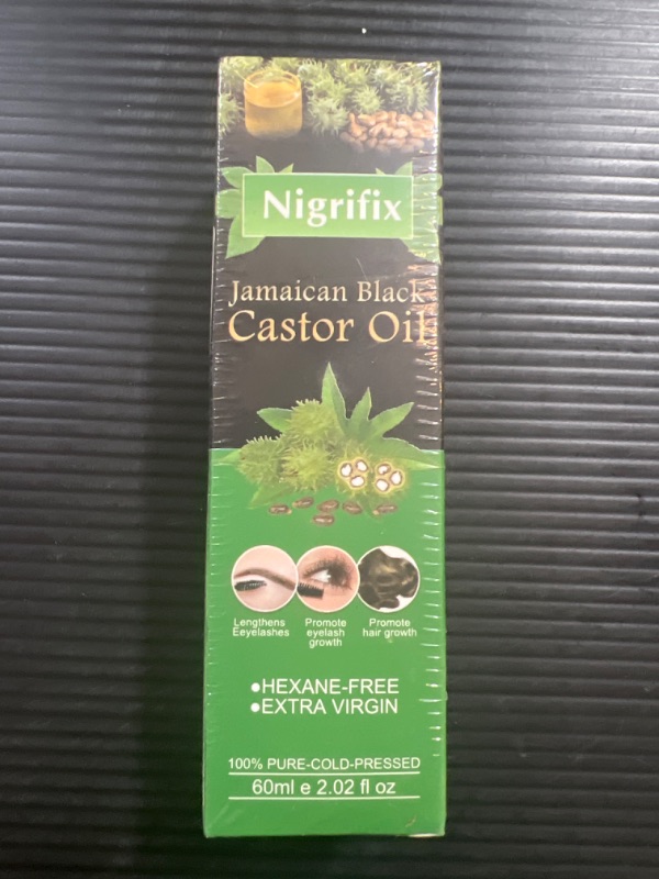 Photo 2 of Jamaican Black Castor Oil,100% Pure and Natural Organic Castor Oil Cold Pressed Glass Bottles, Hair Growth, Eyebrow Care, Skin Care, Nourishes and Hydrates Hair, Castor Oil for Body & Carrier Oil