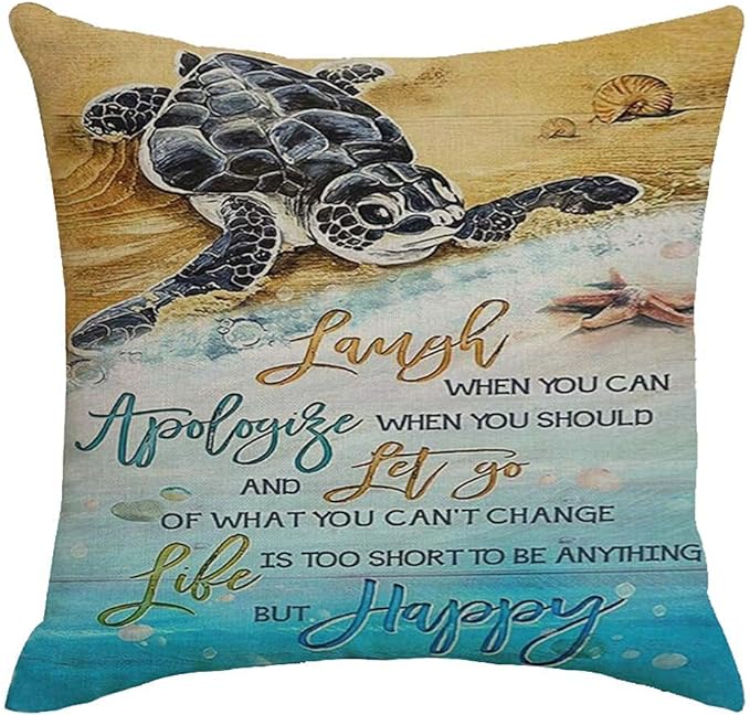 Photo 1 of A Day at The Lake restores The Soul Throw Pillow Case Cushion Cover Home Sofa Decorative 18 X 18 Inch
