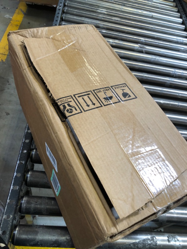 Photo 1 of LOVEJO Rice Dispenser Airtight Glass Container with Bamboo Lid, Large Food Storage with Lids for Rice Grains Beans, Sugar Flour Container 20 lbs, Kitchen Countertop Cereal Cup Organizer 8L