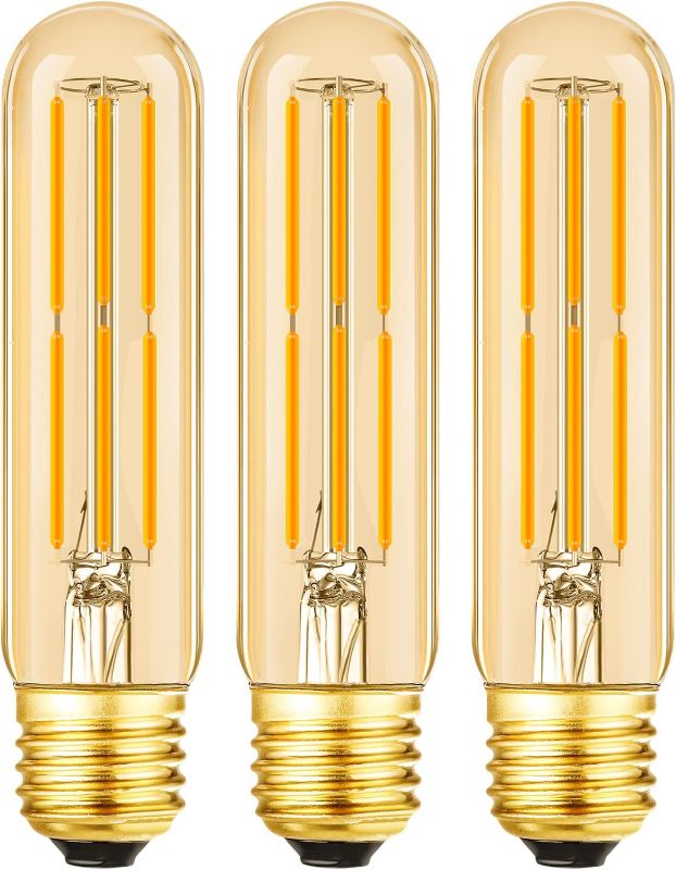 Photo 1 of 16 Pcs Dimmable E26 Light Bulb 6W Equal 60 Watt Bulb Warm White 2700K Vintage LED Edison Bulb for Pendant, Chandelier, Wall AC 120V Filament LED Bulbs