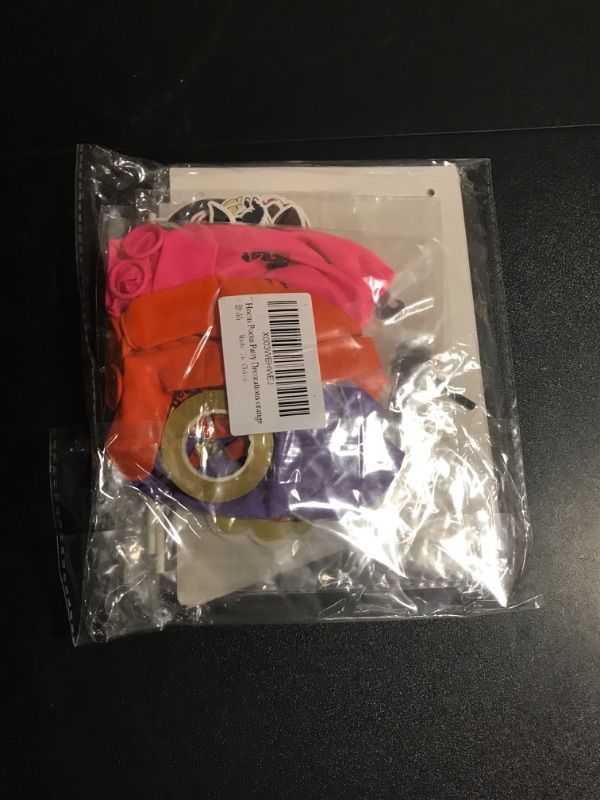 Photo 1 of Hocus Pocus Party Supplies Hocus Pocus Decorations with Halloween Banner Hocus Pocus Balloons Birthday Cupcake Toppers for Home Hocus Pocus Theme Party Decor black 3 PACK 