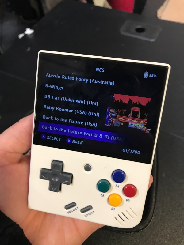 Photo 1 of Miyoo Mini Plus Handheld Retro Game Console, 3.5-inch IPS Screen Portable Arcade Rechargeable Games Emulators for Kids and Adults, Christmas Day Gift (White)
