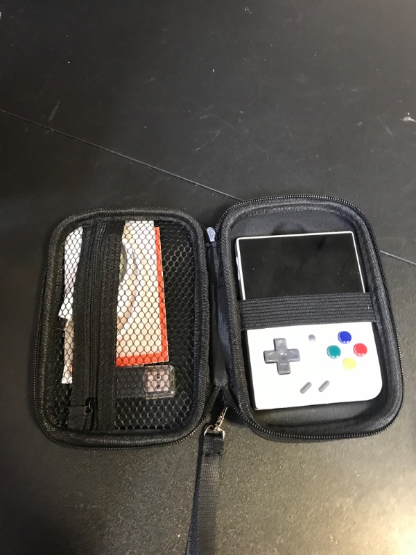 Photo 1 of Miyoo Mini Plus Handheld Retro Game Console, 3.5-inch IPS Screen Portable Arcade Rechargeable Games Emulators for Kids and Adults, Christmas Day Gift (White)
