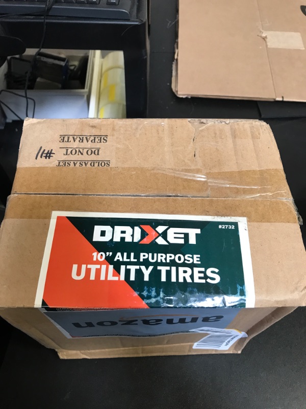 Photo 2 of 10'' UTILITY TIRES ALL PURPOSE (2PCS)