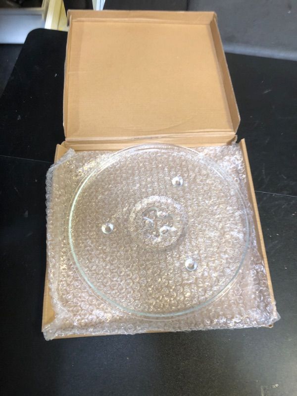 Photo 1 of 10.5" Microwave Glass Plate Replacement Exact For Hamilton Beach HB-P90D23, Compatible with Oster, GE, High Pointe, Emerson P23, Frigidaire 10 1/2 Inch replacement microwave glass plate
