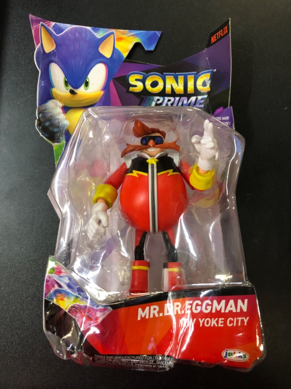 Photo 2 of Sonic Prime 5" Articulated Action Figure - Mr. Dr. Eggman