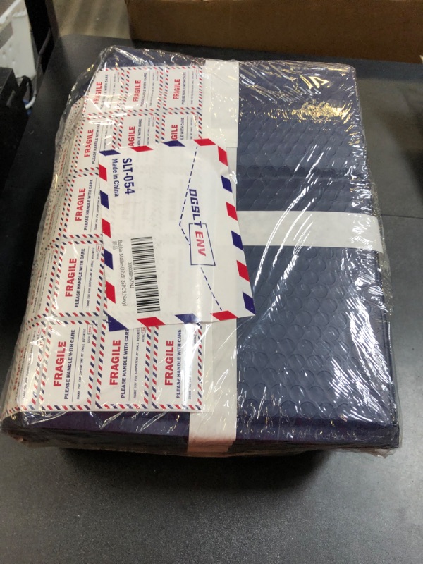 Photo 2 of 12x9" Side-Opening Navy Bubble Mailers (25-Pack)