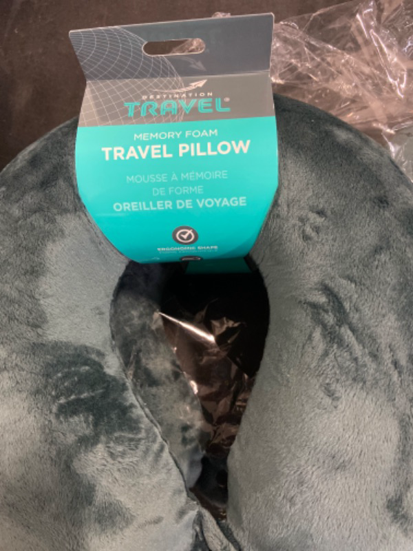 Photo 2 of  Adult Cozy Soft Microfiber Pillow, Charcoal x 3