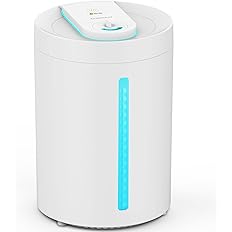 Photo 1 of ** FINAL SALE ** MOOKA Cool Mist Humidifier, 2-in-1 Top Fill Humidifier for Bedroom Large Room Baby Home, 4L Essential Oil Diffuser, Quiet Ultrasonic Air Humidifier, Adjustable Mist Output, Auto Shut Off, Night Light ** SOLD AS IS **