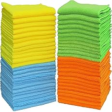 Photo 1 of Simple Houseware Microfiber Cleaning Cloth (12" x 16") - 50 Pack