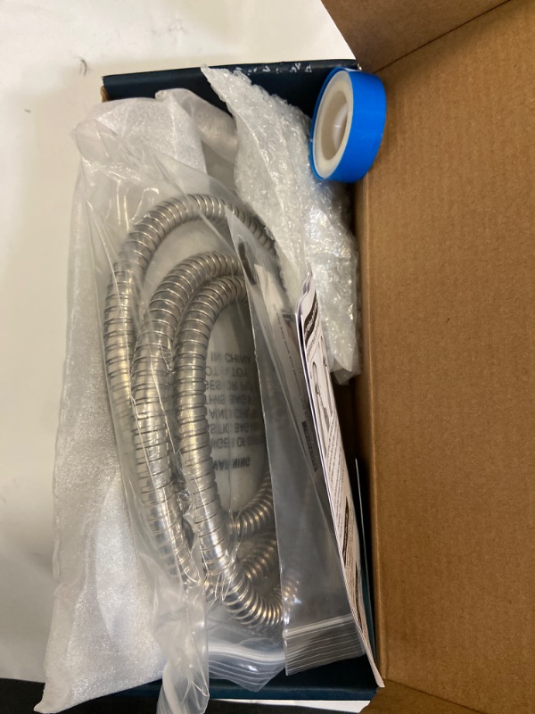 Photo 1 of FEELSO Filtered Shower Head with Handheld, High Pressure 3 Spray Mode Showerhead with 60" Hose, Bracket and 15 Stage Water Softener Filters for Hard Water Remove Chlorine and Harmful Substance
