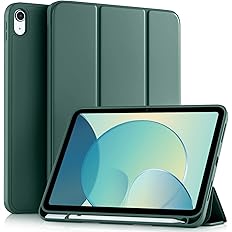 Photo 1 of Compatible with iPad 10th Generation Case 10.9 Inch 2022 with Pencil Holder, Slim Trifold Stand Protective Cover with Soft TPU Back for iPad Case 10th Generation, Auto Sleep/Wake, Midnight Green