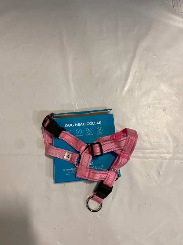 Photo 1 of Dog Head Collar, Gentle Harness Walks with Reflective Strap to Stop Pulling for Small or Medium Dogs and Adjustable.