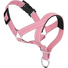 Photo 1 of Dog Head Collar, Gentle Harness Walks with Reflective Strap to Stop Pulling for Small or Medium Dogs and Adjustable.