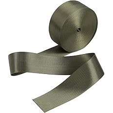 Photo 1 of 2”Heavy Duty Nylon Webbing 2 Yards - Nylon Strapping for Outdoor DIY Gear Repair, Durable Nylon Strapping for Indoor or Outdoor Gear, DIY Crafting, Repairing
