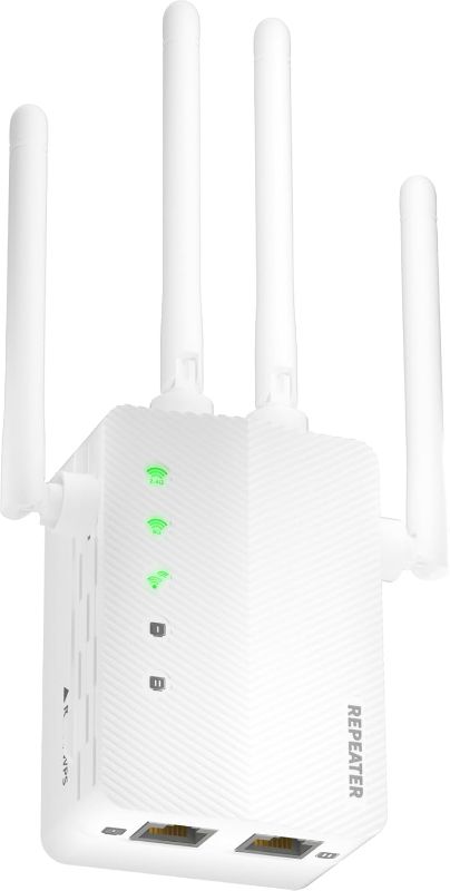 Photo 1 of 2024 New WiFi Extender,WiFi Extenders Signal Booster for Home,Cover up to 13880 sq.ft & 108 Devices,Internet Extender WiFi Booster,WiFi Range Extender and with Ethernet Port & AP Mode