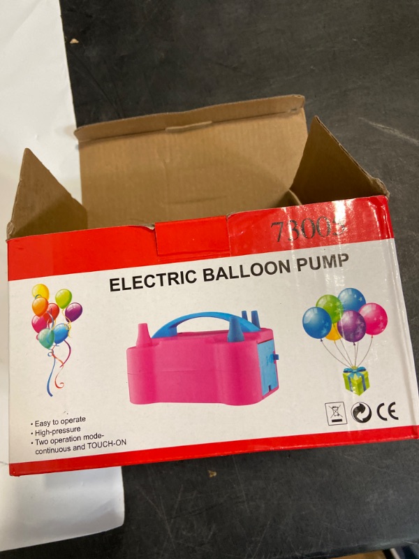 Photo 3 of Balloons Air Pump Sohapy Dual-Nozzle Portable Electric Balloon Blower Pump/Electric Balloon Inflator for Decoration (110-120V 600W)
Missing item hose.