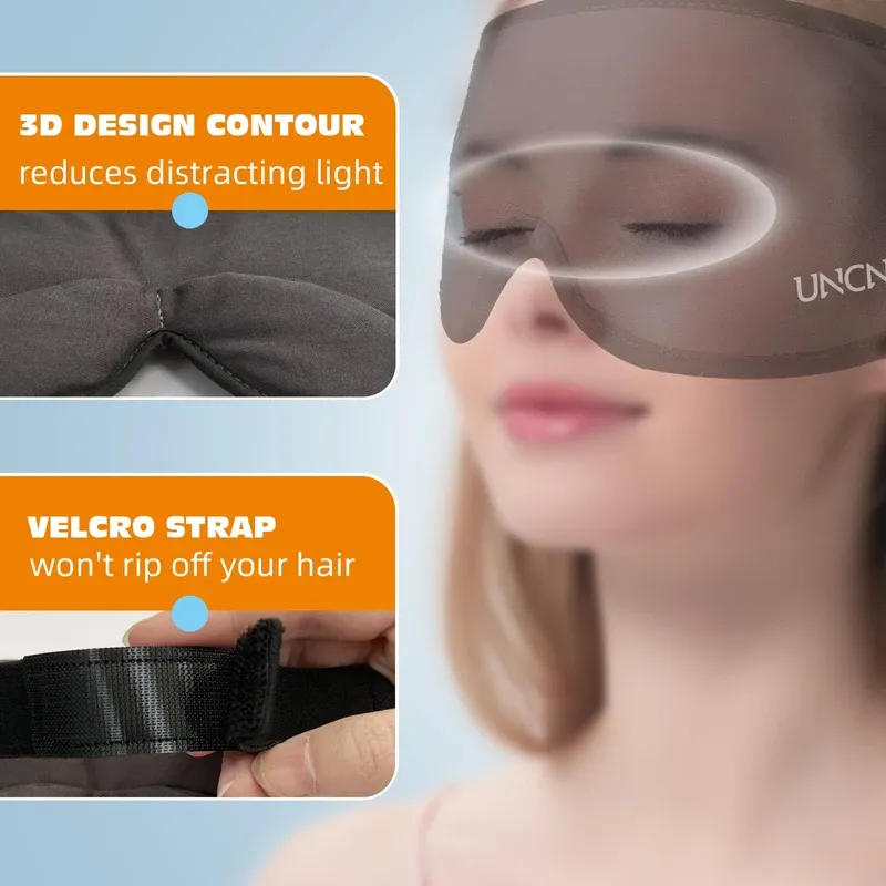 Photo 4 of Electric Heated Eye Mask for Dry Eyes, Relieving Some Eye Problems, Such as Blepharitis, Puffy & Dry Eyes, Dark Circles, & More, 3 heat levels and 4 timer settings(15, 30, 45, 60mins), Washable Cover 