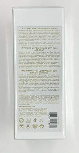 Photo 3 of Age Delay White Gold Immediate Eye Lift Gives Immediate Skin Shaping Improving Wrinkles Fine Lines & Sagging Leaving The Skin Firmer & With A Younger Look In A Few Seconds New