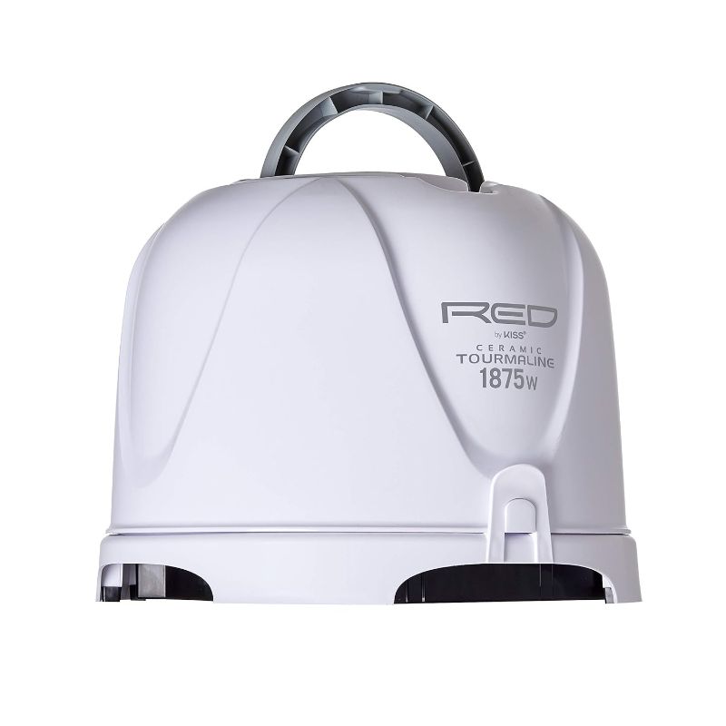 Photo 1 of RED By KISS 1875 Watt Ceramic Tourmaline Professional Hood Dryer, 4 Heat Settings Blow Dryer for Home & Salon, Height Adjustable Convenient Hooded Hair Dryer