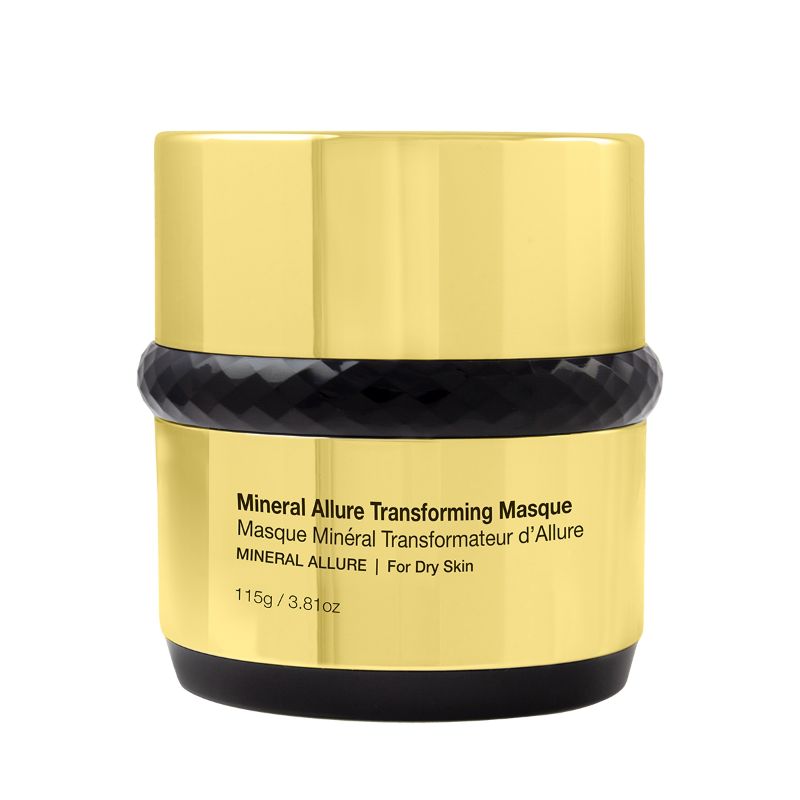 Photo 1 of Mineral Allure Transforming Masque Specialized For Dry Skin Leaving It Firm Volumized & A Stronger Barrier Improving Dullness & Fatigued Skin When Ready Mask Will Turn Gold From White New