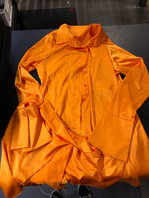 Photo 1 of Women's Orange Dress Small