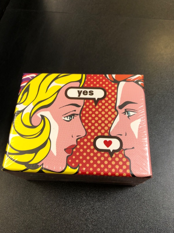 Photo 1 of 200+ Cool and Fun Conversation Card Game for Couples - Question & Challenge Cards for Date Night Adventures - Conversation Starter for Adults, Anniversary & Valentines Day Gift
