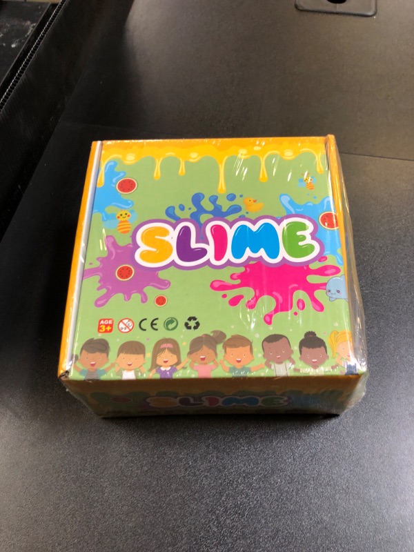 Photo 1 of 4Pack Jelly Cube Clear Slime Crunchy Slime Scented Slime Super Soft and Non-Sticky, Pre-Made Slime for Kids Birthday Gift Slime Party Favors
