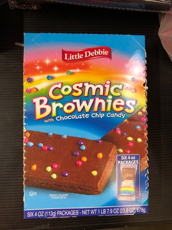 Little Debbie Cosmic Brownie Single-Serve Caddie, Chocolate, 4 Ounce ...