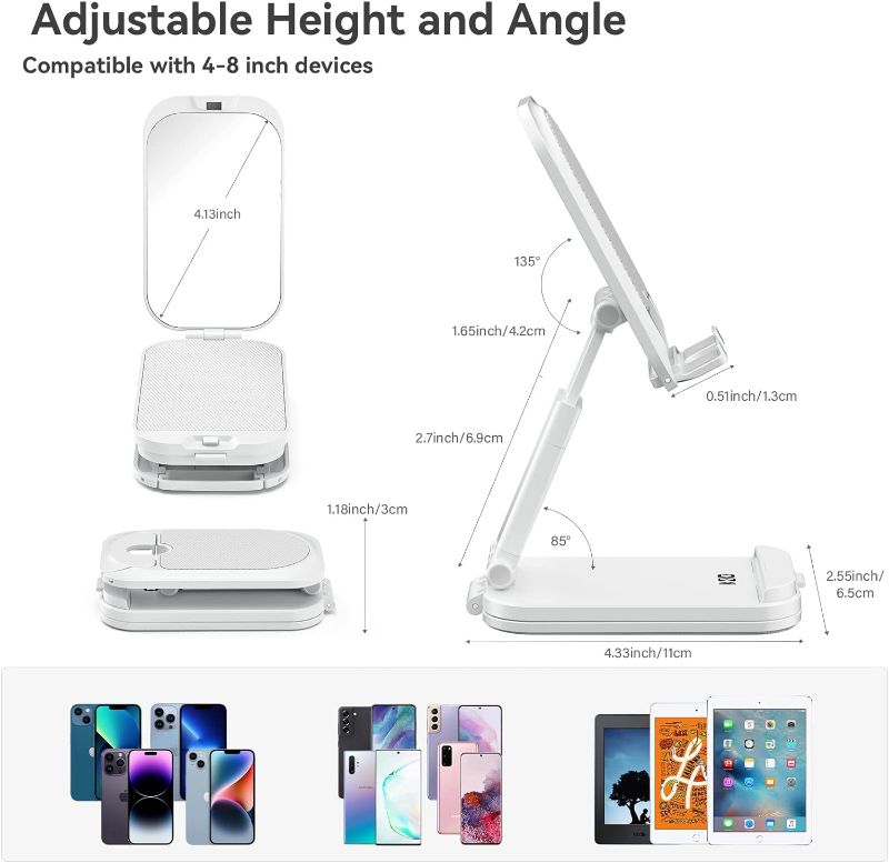 Photo 1 of 2-IN-1 CELL PHONE STAND MODEL:KDD-706