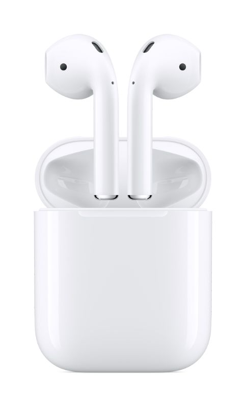 Photo 1 of ++FACTORY SEALED++ Apple AirPods (2nd Generation) MV7N2AM/a with Charging Case - Stereo - Wireless - Bluetooth - Earbud - Binaural - in-ear
