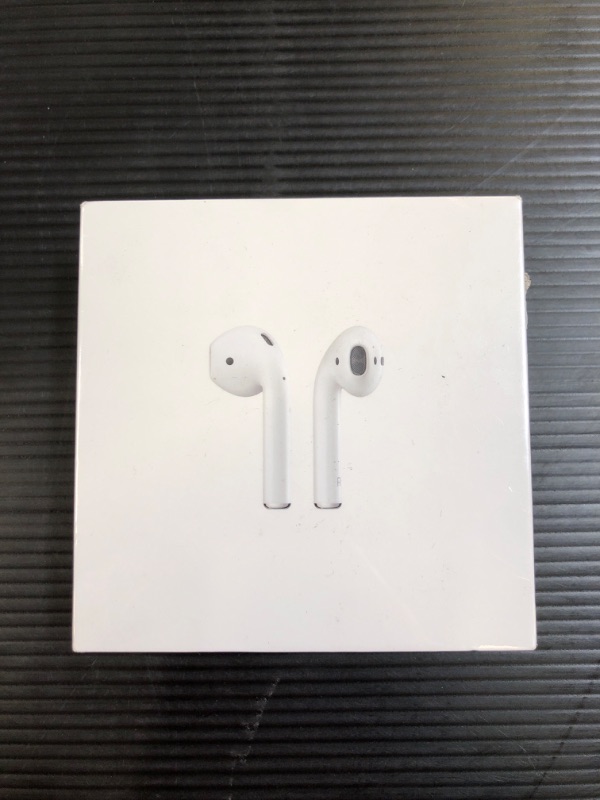 Photo 2 of ++FACTORY SEALED++ Apple AirPods (2nd Generation) MV7N2AM/a with Charging Case - Stereo - Wireless - Bluetooth - Earbud - Binaural - in-ear
